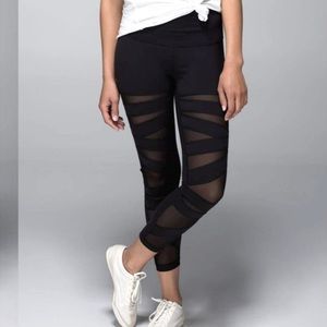Lululemon High Times Tech Mesh Leggings